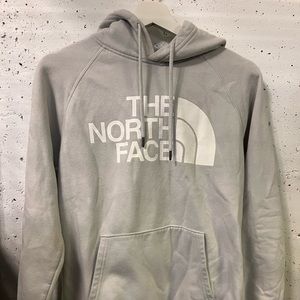 The North Face Women’s Hoodie Medium Grey White